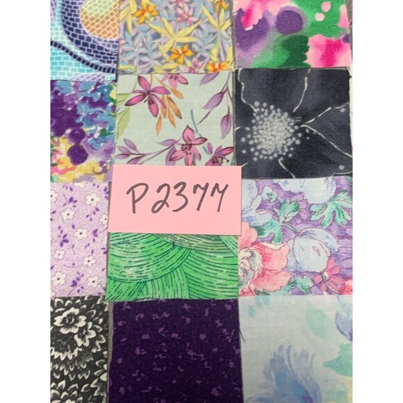 100 Precut 2" Cotton Fabric Squares - Quilting & Crafting Sew - Picture 6 of 6